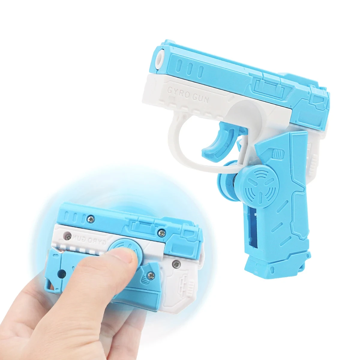 

Toy Gun Mini Fidget Toy Spinner Pistol Kids Decompression Novelty Toy Hot Selling Popular Sensory Play Anti-Stress for Kids