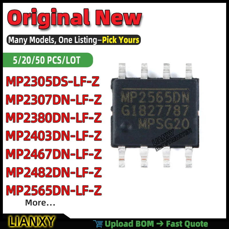 MP2403DN-LF-Z MP2307DN-LF-Z MP2482DN-LF-Z MP2305DS-LF-Z MP2467DN-LF-Z MP2565DN-LF-Z MP2380DN-LF-Z MP2560DN-LF-Z SOIC-8