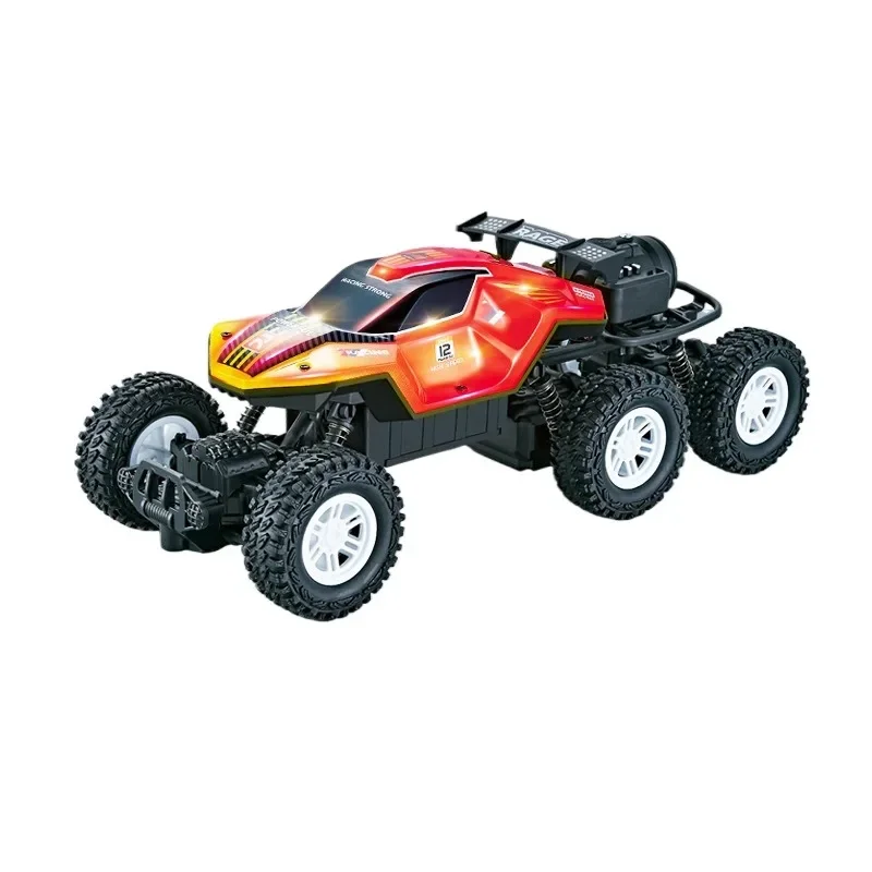 4WD/6WD RC Car With Led Lights 2.4G Radio Remote Control Cars Buggy Off-Road Control Trucks Boys Toys for Children