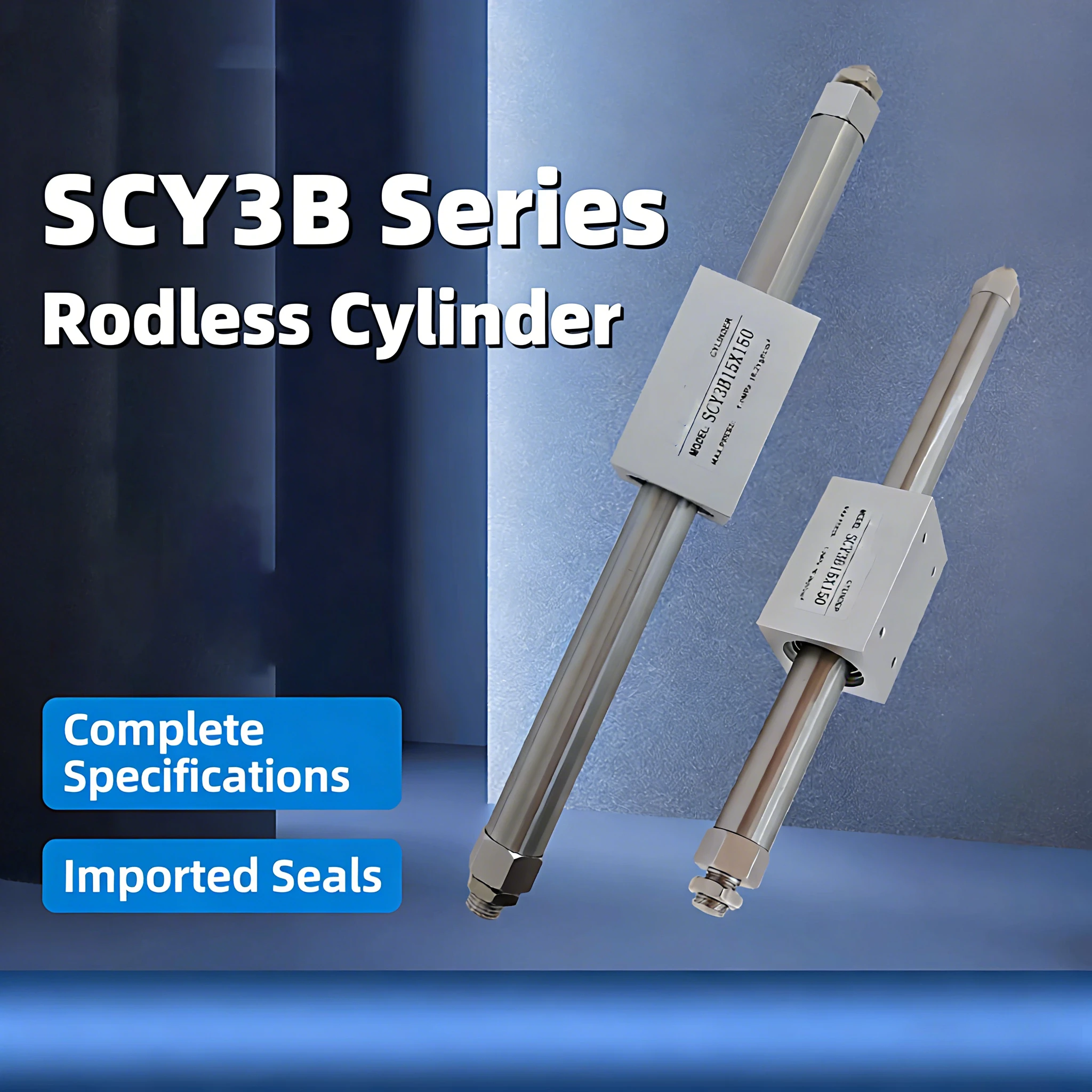 Rodless Cylinder CY1B Magnetically Coupled Rodless Cylinder CY1B10-100-150-200-250-300-400-500