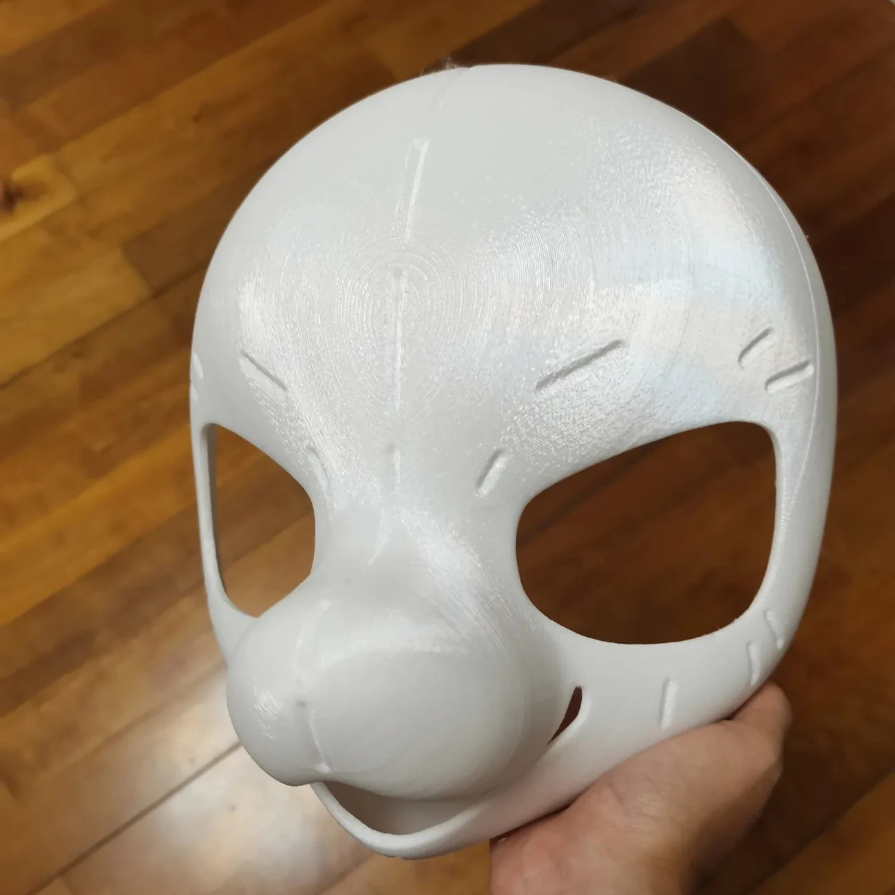 Kemono Base Mask Demon Canine Head Mask Fursuit 3D Printing Semi Realistic Beast Suit Skull Cosplay Costume Furry Accessorie