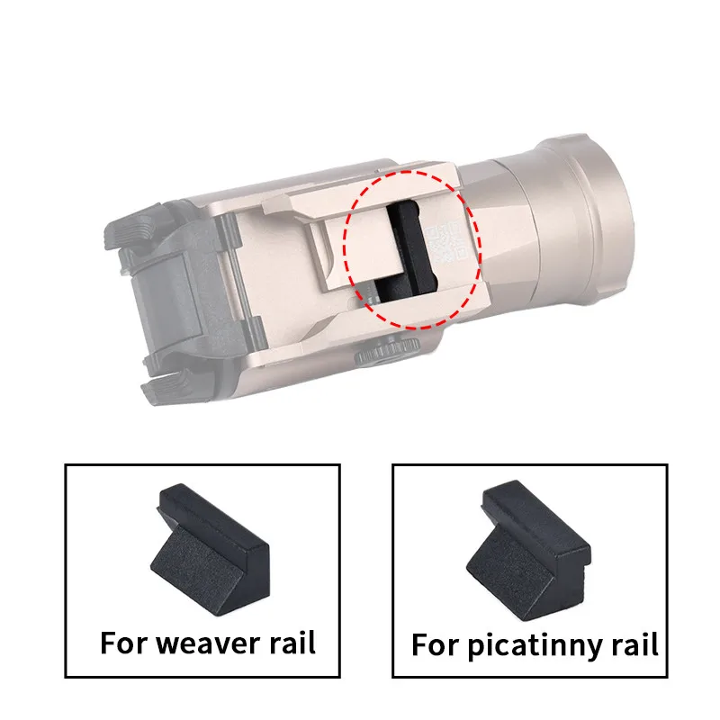 

Airsoft WADSN SF Surefir X300 Ultra/X300U/XH35 Aluminum Pistol Light 160lm Strobe 20mm Picatinny Rail 6HR Runtime CR123A Battery