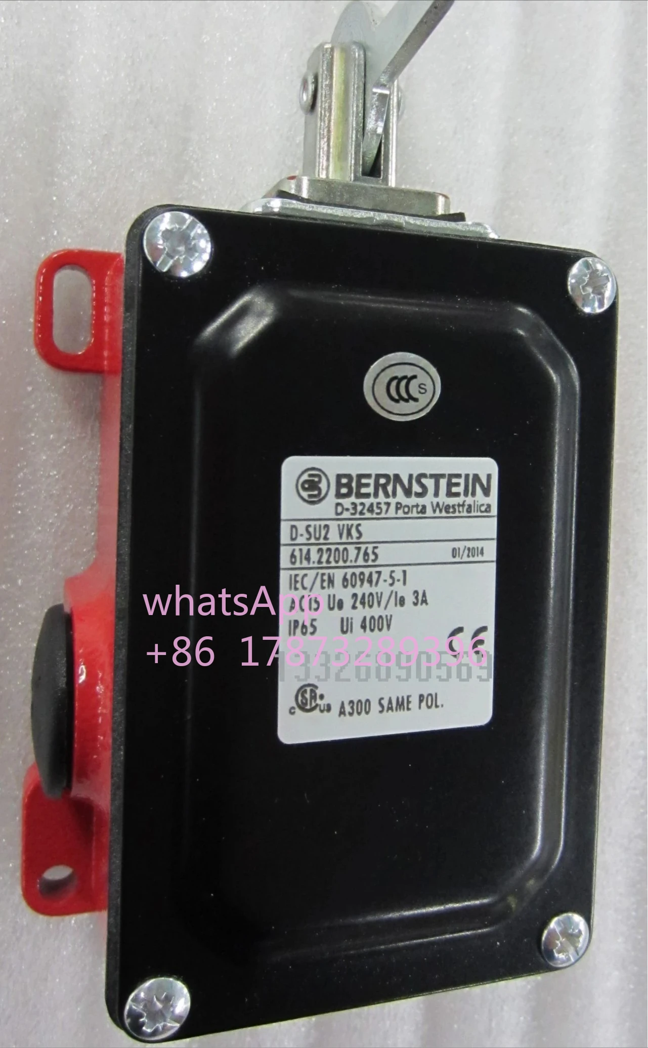 614.2200.765 Original D-SU2 VKS New Bernstein Runaway Switch D-SU2 VKS 90GR