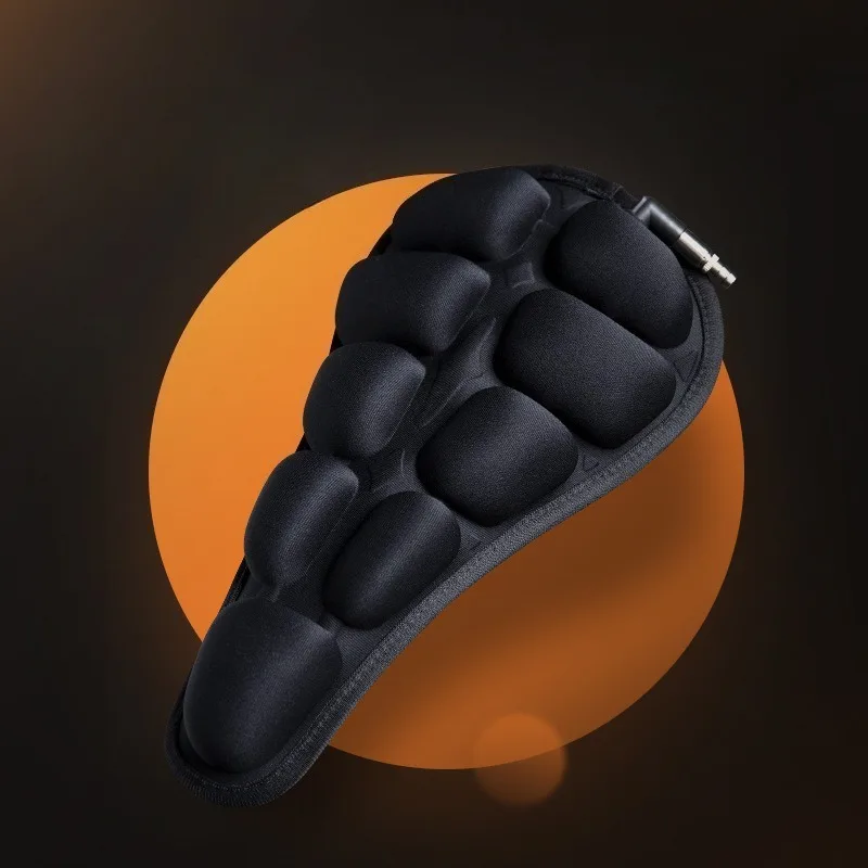 دراجة الطريق الجبلية قابلة للطي وقابلة للنفخ وناعمة ومريحة وخفيفة الوزن وسادة هوائية ثلاثية الأبعاد غطاء مقعد الدراجة ملحقات الدراجة #3