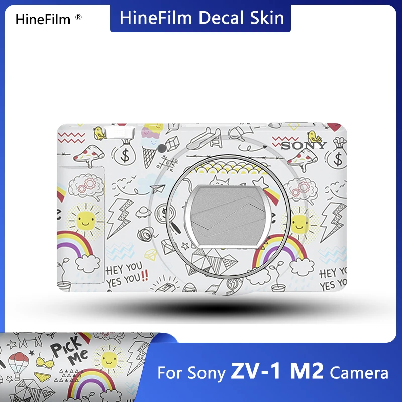 ZV1M2-calcomanía de ZV-1M2 para cámara Sony ZV-1 II, película Premium, Protector