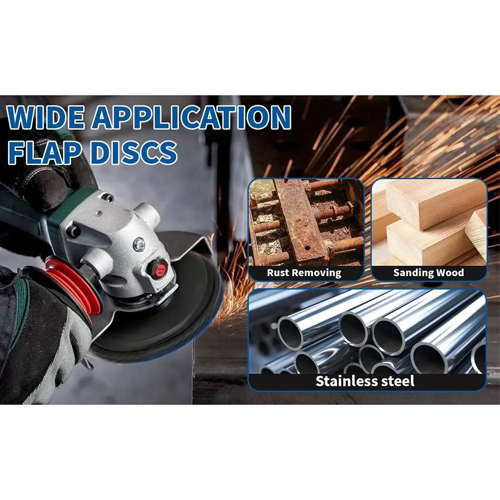 

1Pcs 75mm 3" Grinding Wheel Flat Flap Discs Mini Angle Grinder Accessories Flap Wheel Polishing For Metal Wood Polishing