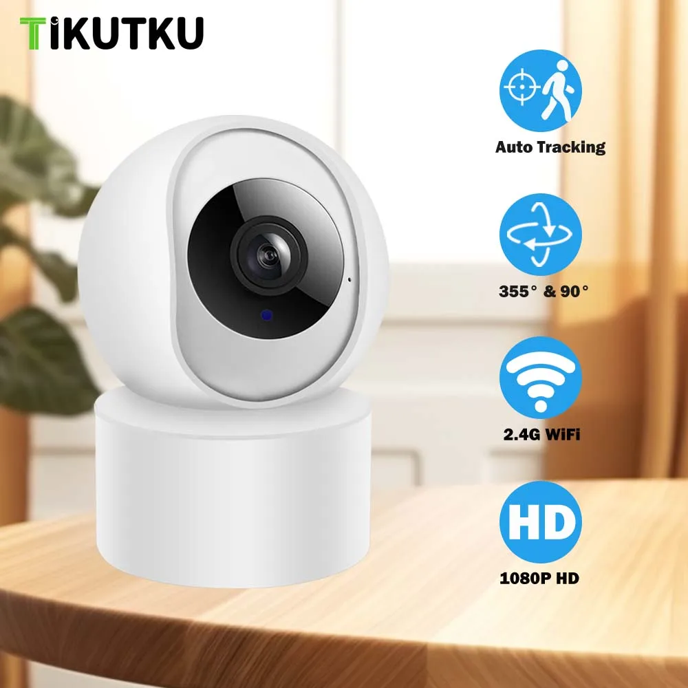 

Baby Monitor Indoor Mini IP Camera 1080P HD Auto Tracking WiFi Wireless Smart Home Seurity Protection CCTV Video Surveillance
