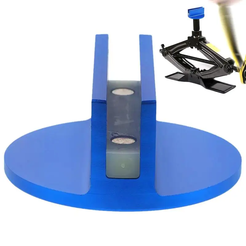 Universal Magnetic Jack Pad Weld Frame Rail Adapter Magnet Aluminum Slotted Jack Puck Pinch Weld Frame Rail Adapter for Car