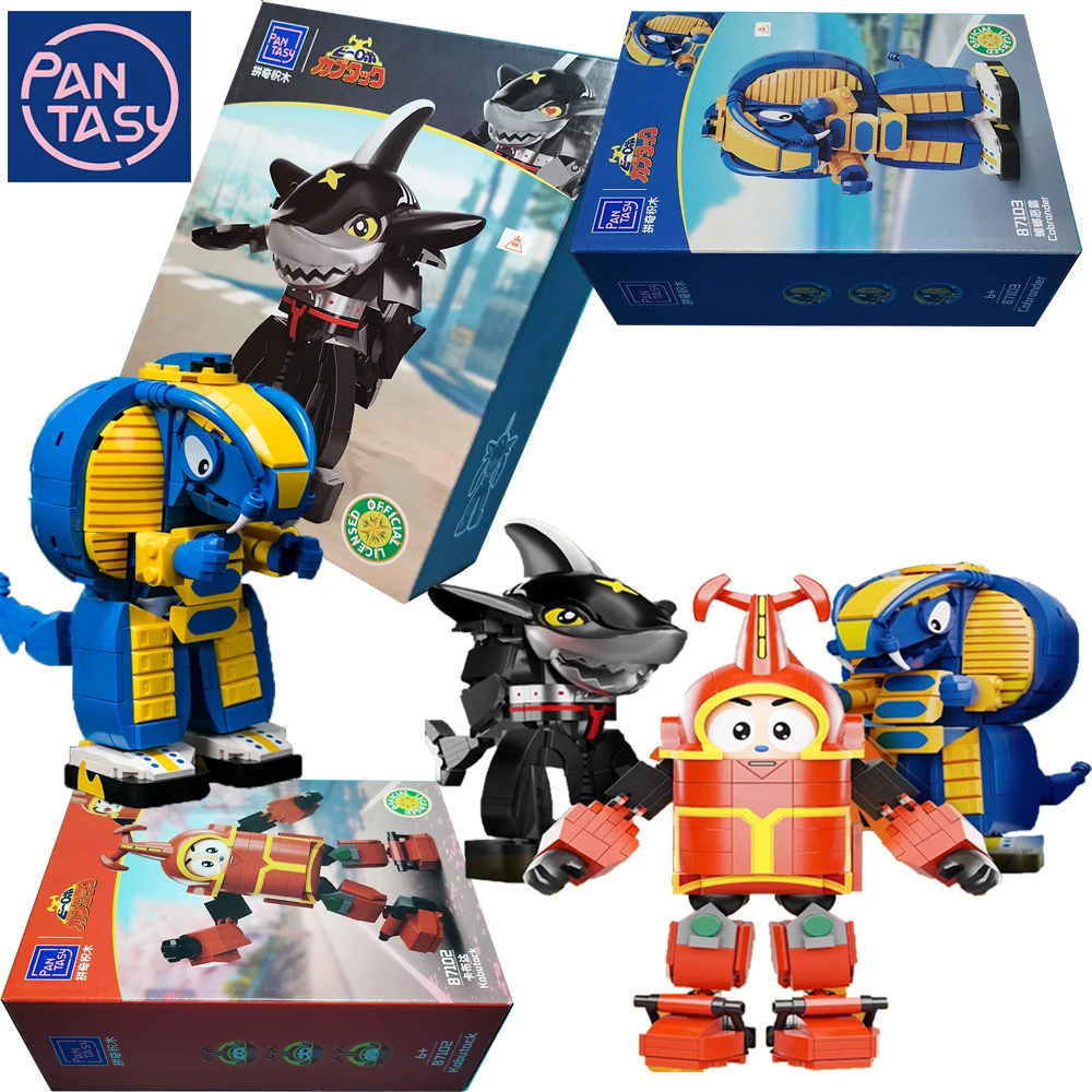 

New PANTASY Official B-Robo Kabutack Building Blocks Exquisite Simulation Anime Character Model Decoration Toys Boys Girls Gifts