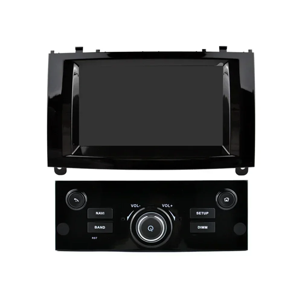 أندرويد 13 7 "راديو السيارة لبيجو 407 2004-2010 2011 نظام تحديد المواقع والملاحة فيديو ستيريو سيارة الوسائط المتعددة Carplay DSP DVD