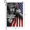 FLAGWIX One Nation Under God Christian Flag, 12 x 18 in Garden Flag llz