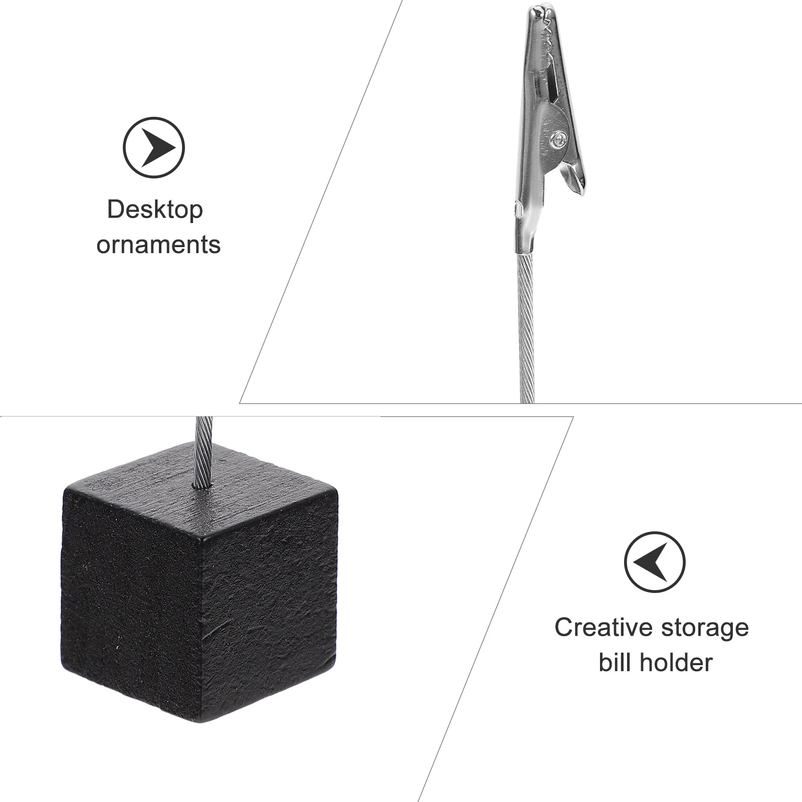 6 قطعة سطح المكتب التمساح كليب المنظم عقد قوي متعة تصميم رائع للصور بطاقات بريدية بطاقات الاسم الإبداعية مذكرة المشبك