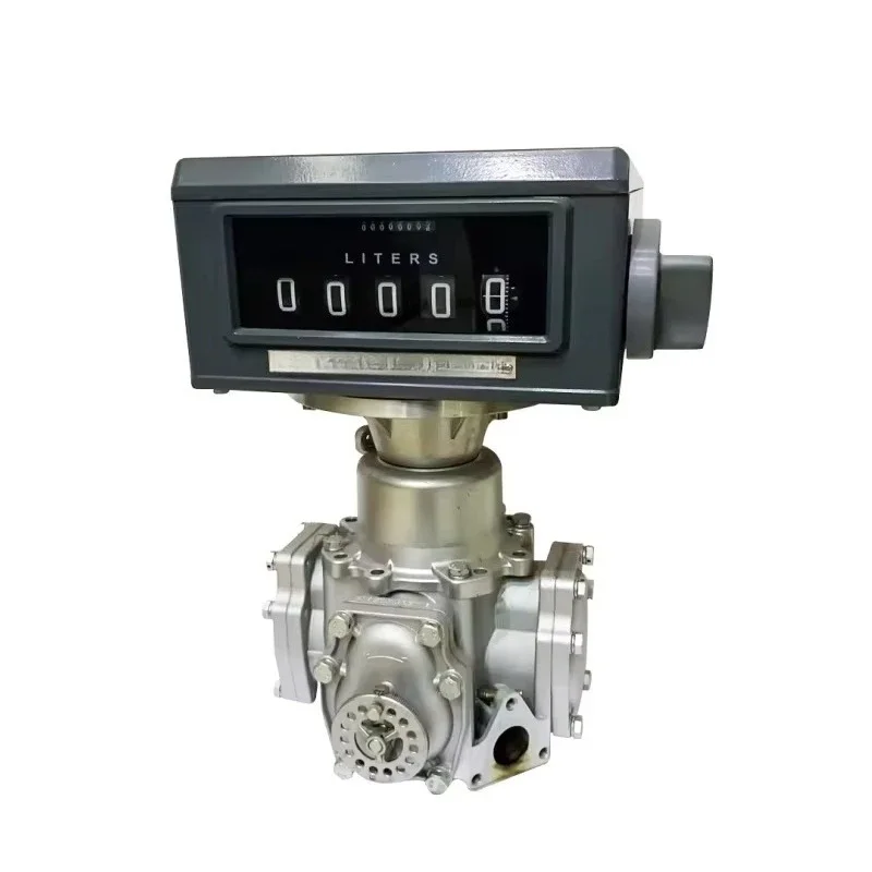 FM4B+MJ4 Stainless Steel Fuel Dispenser Flowmeter High Accuracy Gas Station Flow Measurement Durable Oil Medium