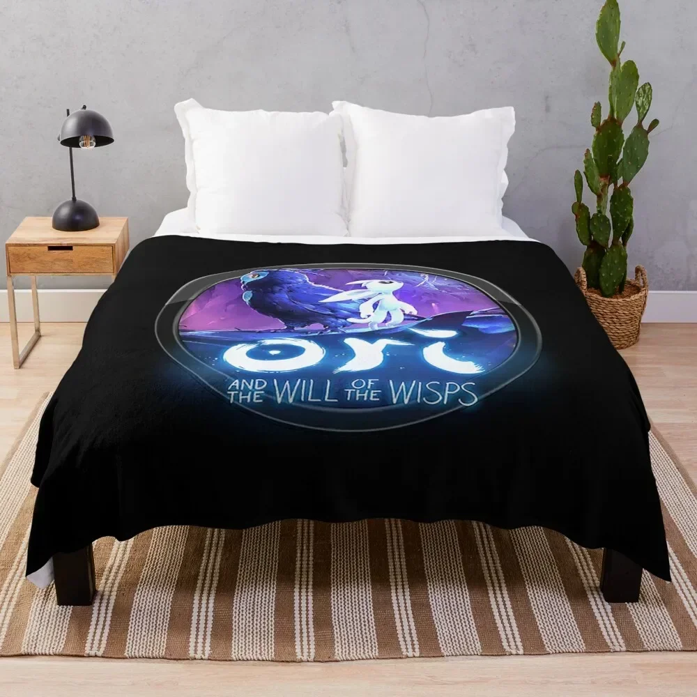 

ori and the will of the wisps Throw Blanket Cozy Throw Blanket Birthday Gift for Him Her