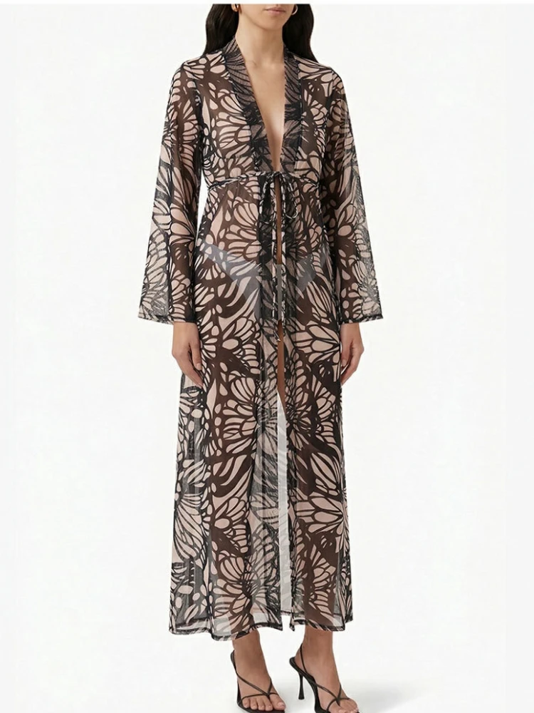 

One Piece Sets Cover Up Sexy Swimsuit Women Summer Bathing Suit Bikini Set Long Sleeve Swimwear Beach Swimming Suit Купальник