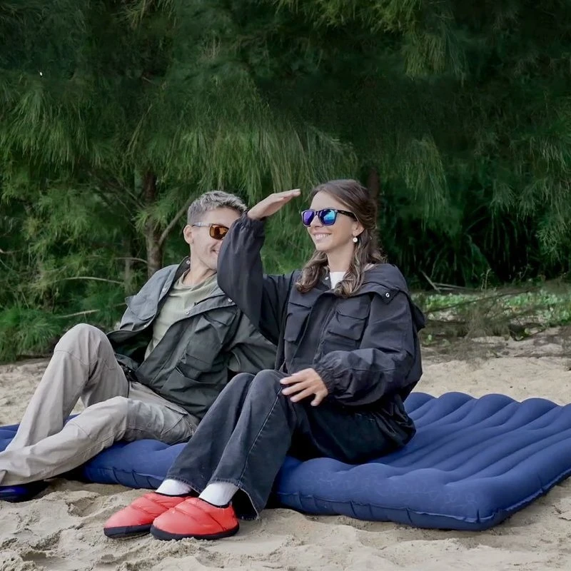 

Moisture-proof mat Outdoor picnic mat Portable inflatable mat, beach mat Sleeping mat Camping moisture-proof mat Thickened