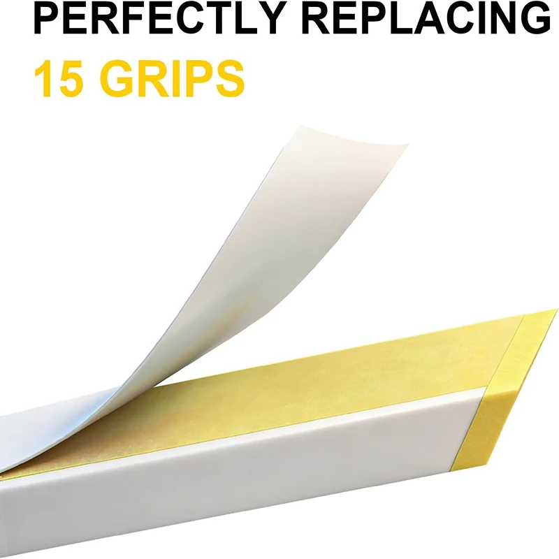 Golf Ball Grip Tape Set - 15 Tapes for Quick Adhesion, High Strength, Easy Installation, Firm Fit, Suitable for Golf Club Repair