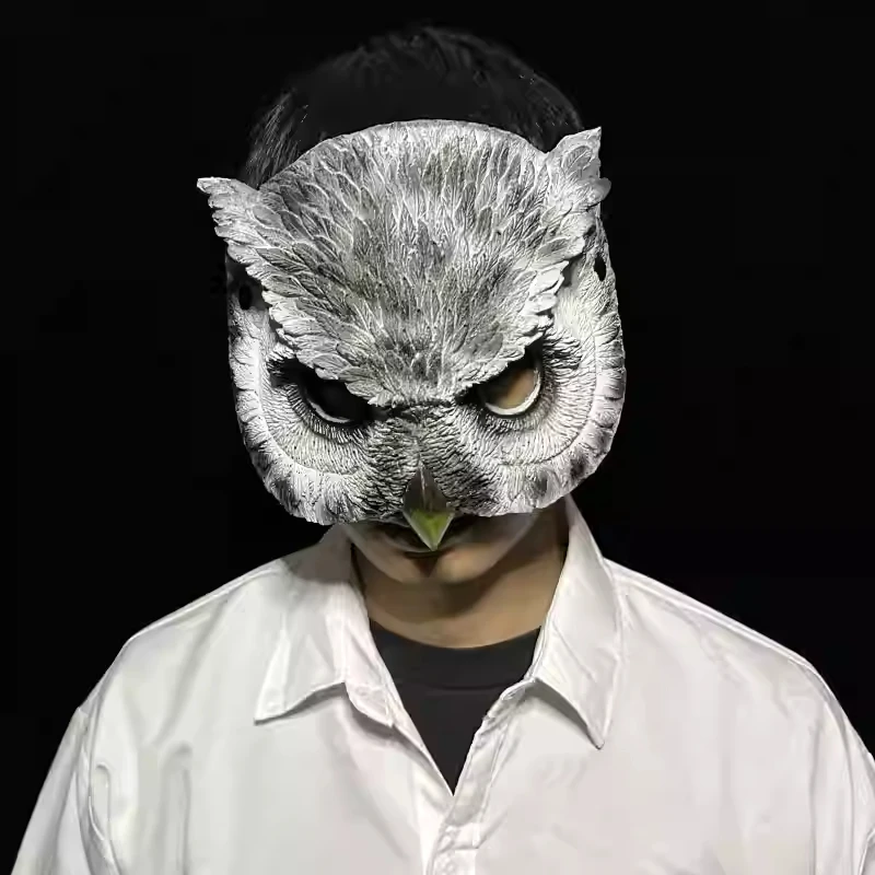 Owl Animal Mask Masquerade Bird Mask for Men Women Mardi Gras Cosplay Carnival Party Props Fancy Dress Masque Costume Accessory
