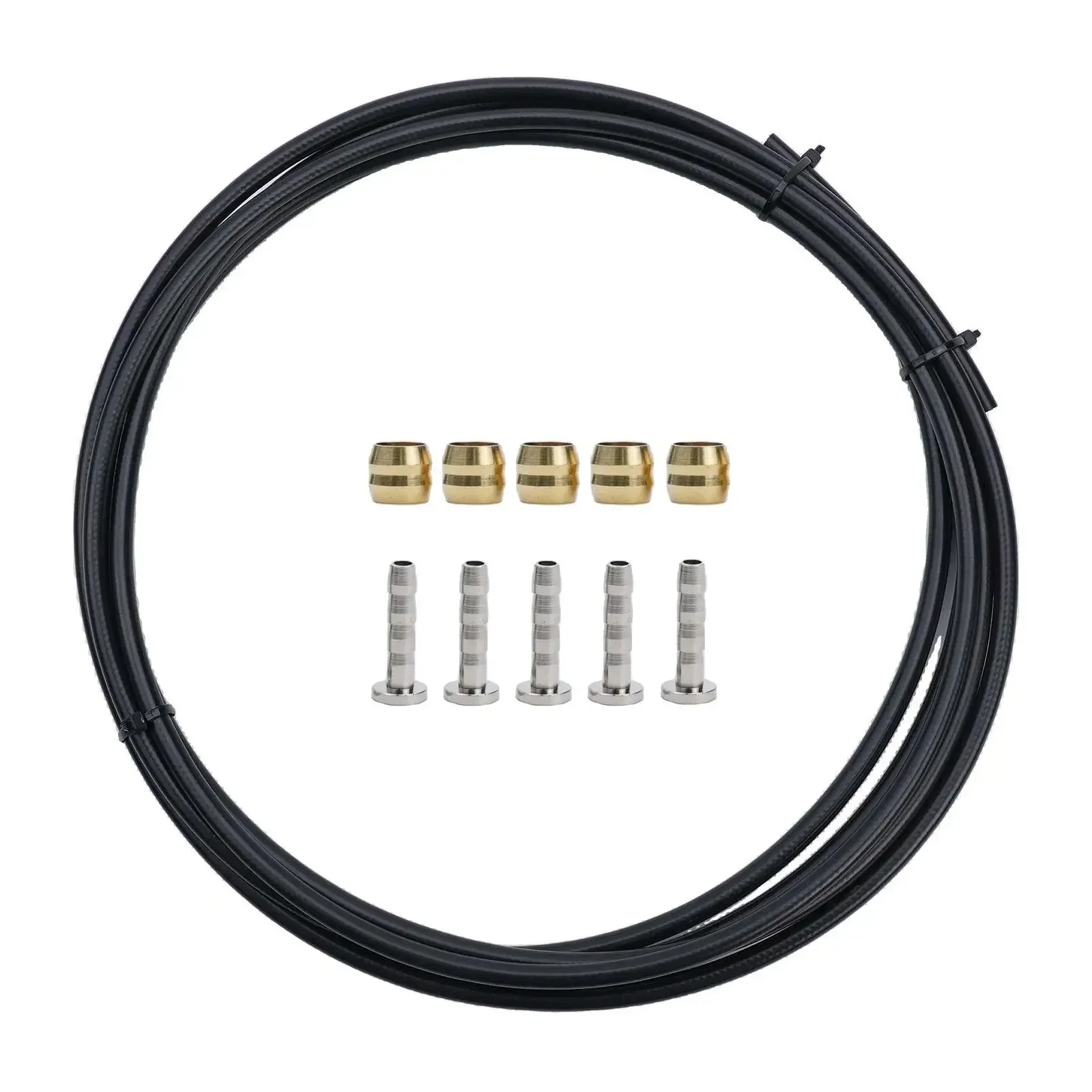 

Надежный соединитель тормозной масляной трубы в сборе для гидравлического шланга BH90 поставляется с 3-метровой линией высокого давления и пятью оливочками.