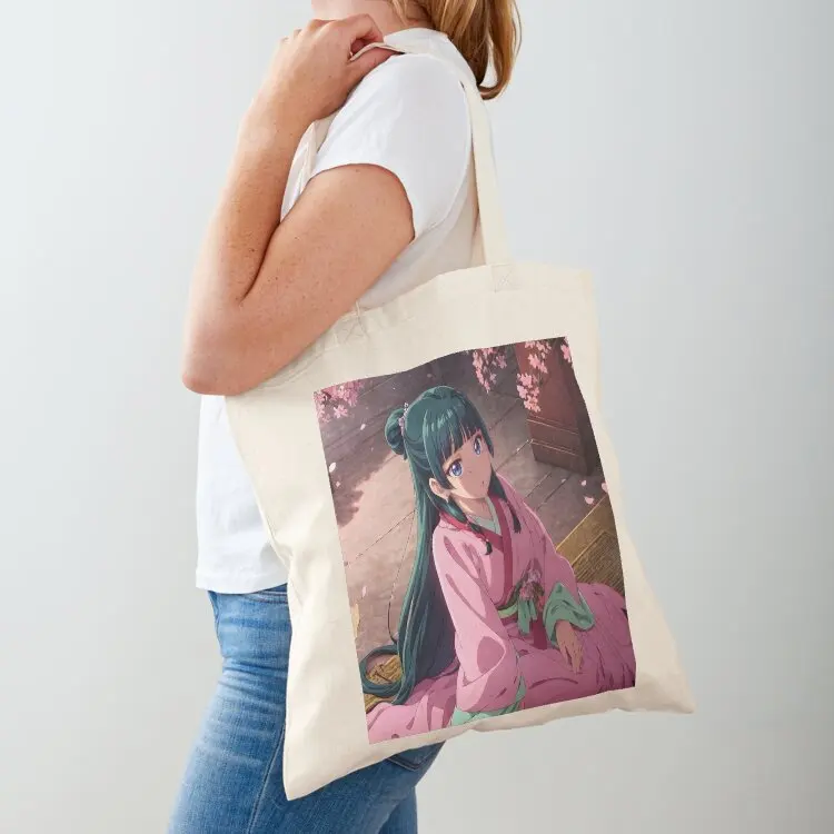 Majestic Maomao (The Apothecary Diaries) Tote Bag Big bag shopping trolley bag canvas shopping cute pouch