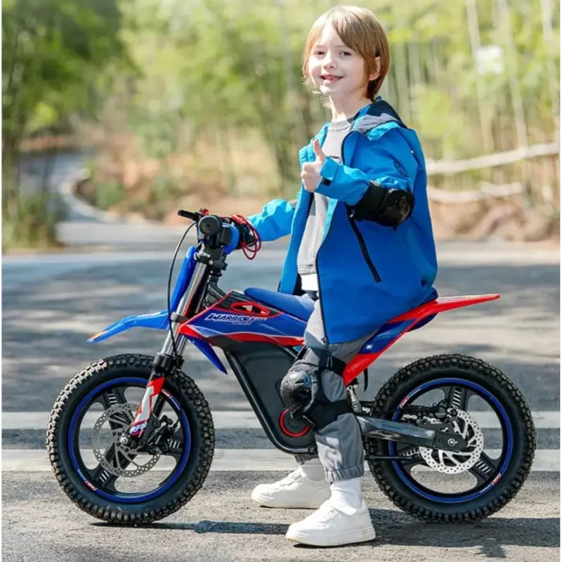 Kids Aged 3-8 Motor-Driven Youth Trail Riding Cycle Professional Rugged Terrain Sport Cruiser