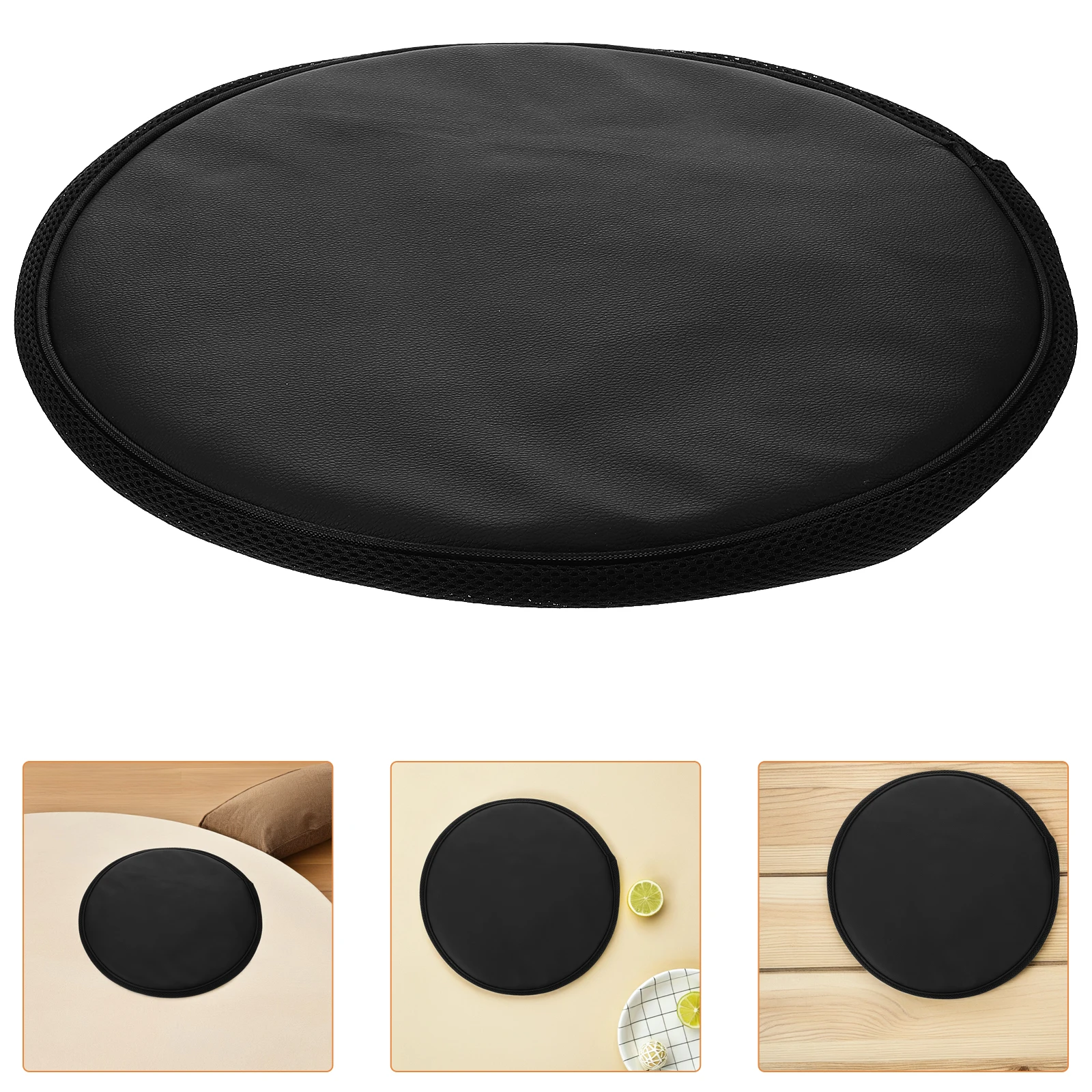 

Premium African Drum Skin Pu Damp Grime Resistant Cover Noise Reduction Easy Installation Home Practice Drum Instrument