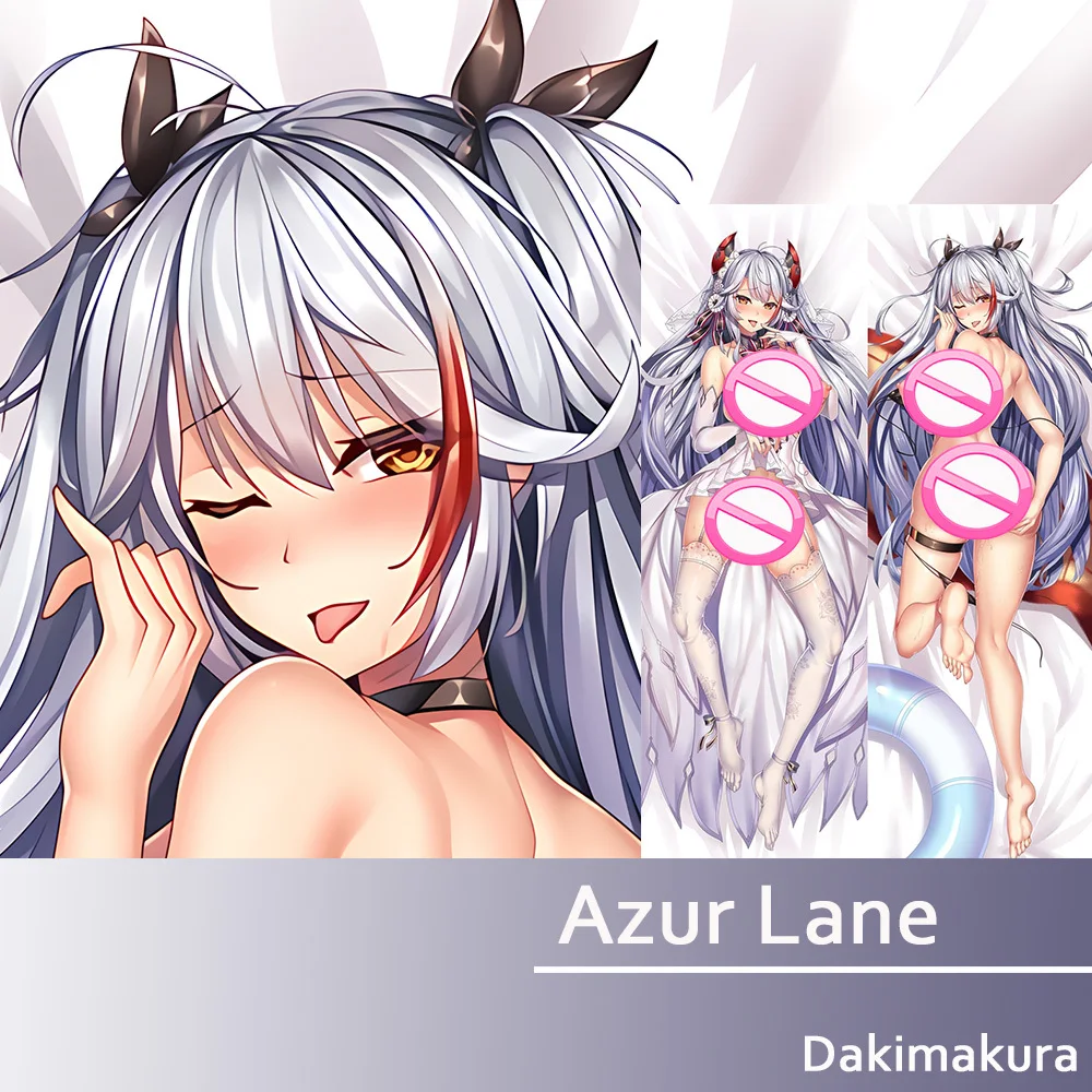 Azur Lane Dakimakura أنيمي كيس وسادة للجسم 2 الجانب الطباعة لينة الفراش غطاء الوسادة المخدة هدايا Otaku