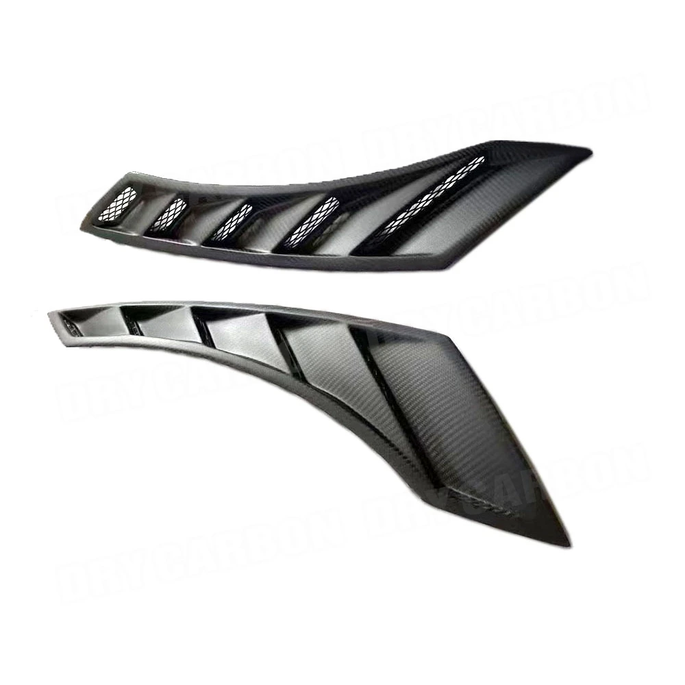 Car Accessories Front Fender Air Vent Trim Spoiler Canards Side Fender Body Kits for Nissan GTR R35 350Z 370Z Z33 Z34 2008-2017