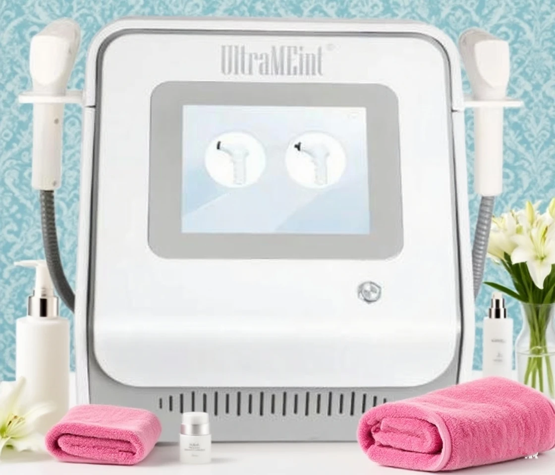 Portátil 2 em 1 ultra radiofrequência pele aperto corpo emagrecimento escultura rosto endurecimento rf colagem levantamento beleza máquina