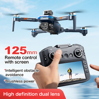 GT8 RC Drone 4K 6K HD Camera Aerial Photography UAV Brushless Obstacle Avoidance Foldable Plane LCD Screen Control Quadcopter