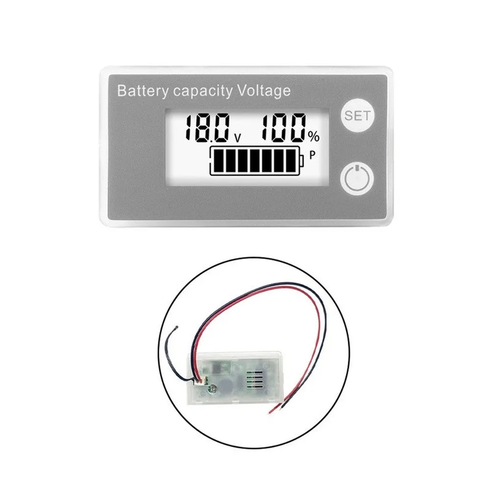 DC8-100V For Battery Capacity Indicator LCD Digital Power Meter Voltage Tester Voltmeter Electricity Meter For Electric Scooter
