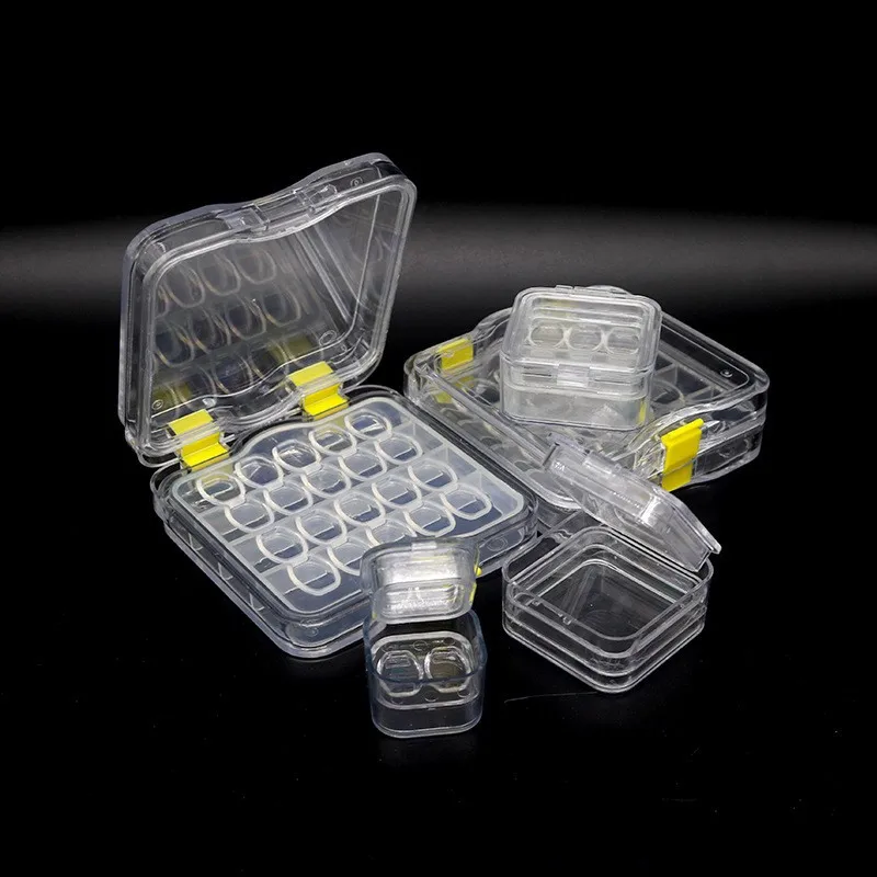 Portable Storage Box, Single Dentures Placement Box, 2 Grids, 6 Grids, 16 Grids, Veneer Storage Box, Conveyor Tool s