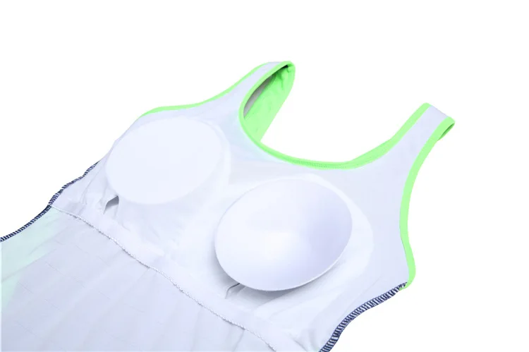 Women One Piece Sharkskin Farbic Professional Sport Swimsuit For Female Bathing Suit With Padding Push Up Monokini Beach Wear