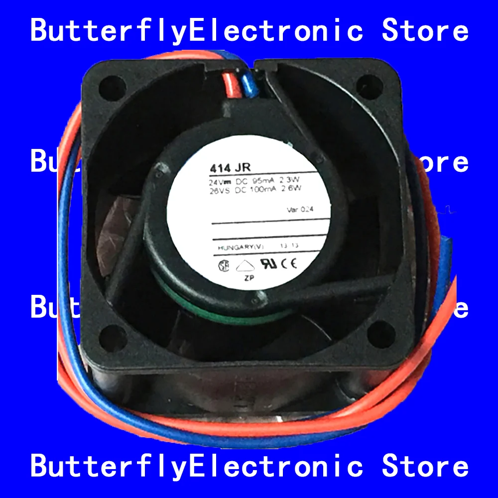 

НОВЫЙ ОРИГИНАЛЬНЫЙ ВЕНТИЛЯТОР 414JR 414J R DC 24 В/26 В 95 мА/100 мА 2,3 Вт/2,6 Вт 4025 4 СМ 40*40*25 ММ