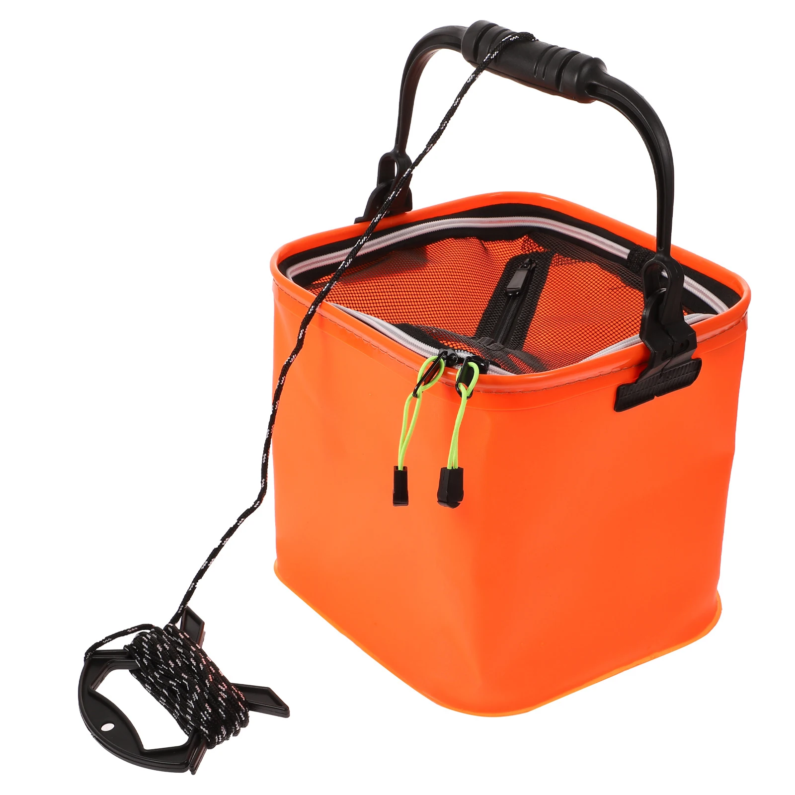 

Foldable Bucket Collapsible Fishing Bucket Waterproof Eva Material Portable Water Pail Container Sturdy H Outdoor Indoor