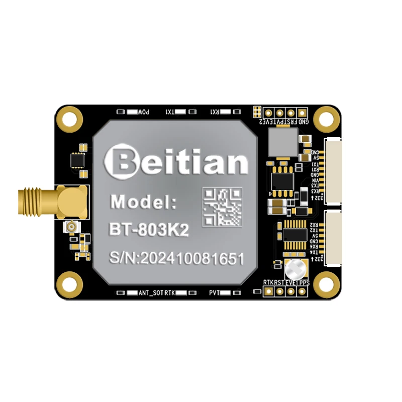 وحدة Beitian RTK مدمجة K803 على متن الطائرة lMU L1L2L5 عالية الدقة INS + GNSS وحدة الملاحة ZB3 ZB6C BT-803K2