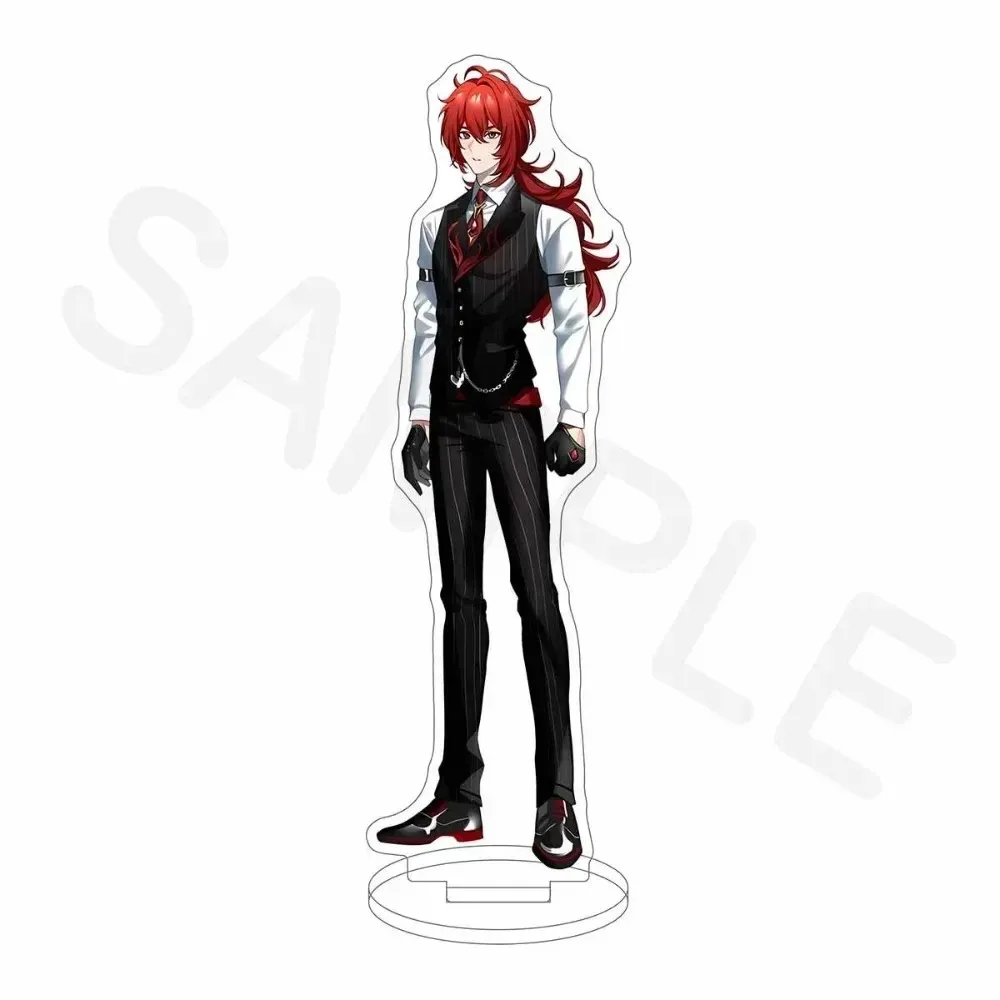 Game Yuanshen Acrylic Stand Cartoon Figure Kamisato Ayato Yun Jin Yae Miko Standing Sign Model Plaque Cosplay Props Decoration