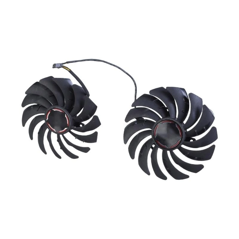 

DXAB GPU Cooling Fan High Efficiency for RTX2080 2080Ti 2070 Graphics Card 4Pin VGA Cooling Easy Installation and Quiet 95mm