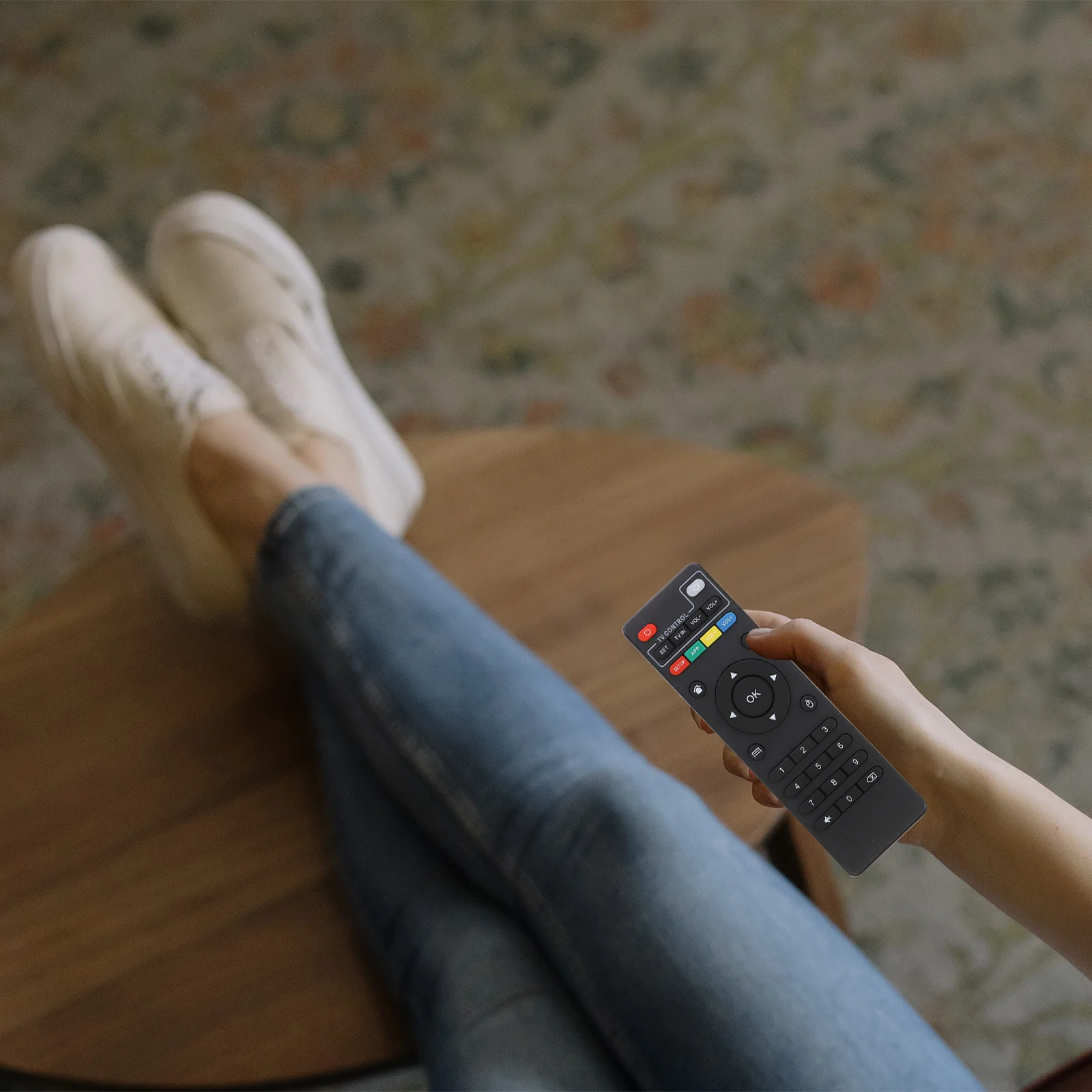 وحدة تحكم عن بعد عالمية 31-مفتاحًا لـ -4K مجموعة التحكم الذكي العلوي نطاق 8M متوافق مع الموديلات الجديدة القديمة #3