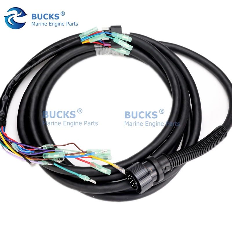 896536T02  Wire Harness Assy 16.5FT 14 Pin For Mercury Mercruiser Marine Outboard Motor Remote Control Box Boat parts