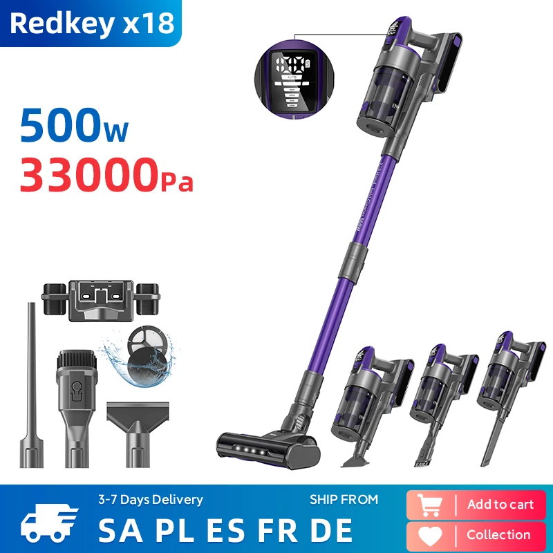REDKEY x18 Беспроводной пылесос 500