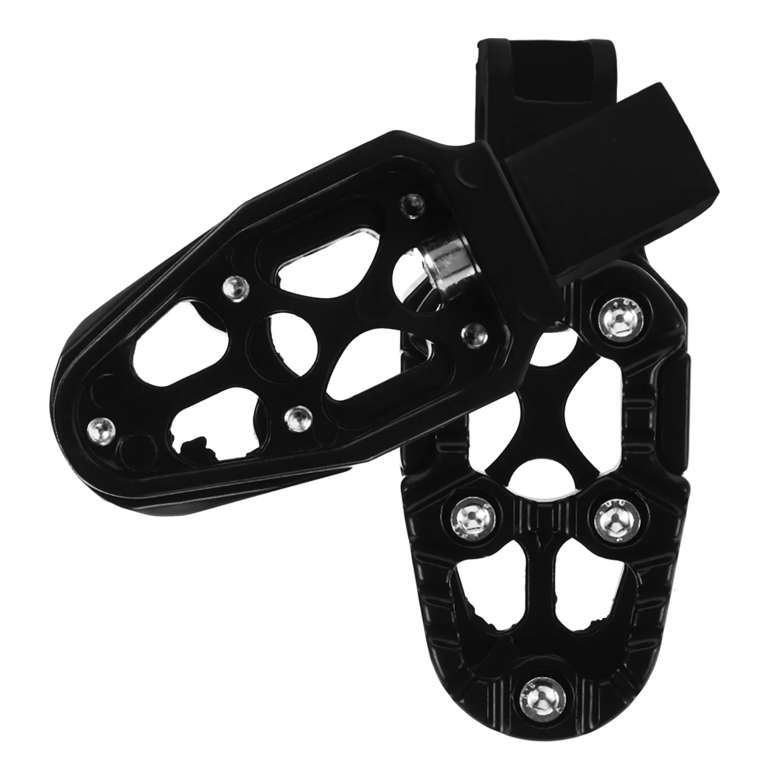 

2PCS Aluminum Alloy Foot Pegs Universal Motorcycle Mini Bike Parts Dirt Off Road Pegs Antislip Strong Durability Comfortable