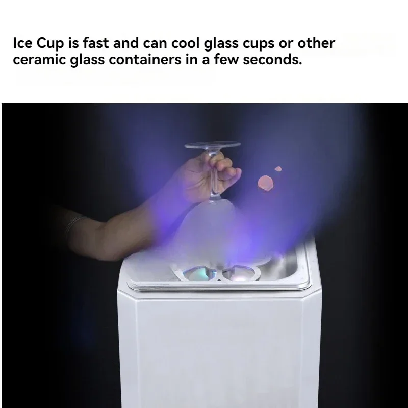 Instant Cup Froster Fast Frost Ice Cup  Cooler Machine Cool CO2 Glass Chiller for Beer Wine Whiskey