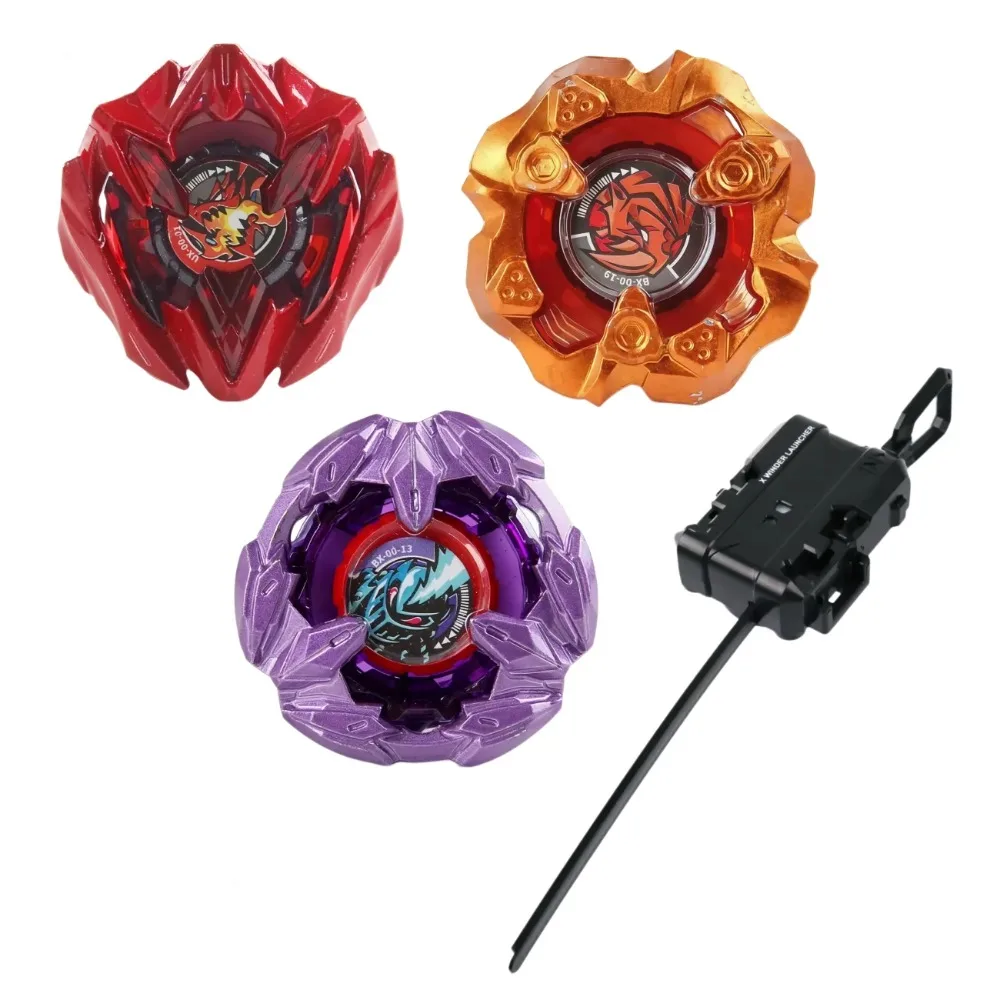 Gyroscope red series gyroscope set, alloy gyroscope with transmitter, a variety of warm colors to choose from, BX UX CX BB.