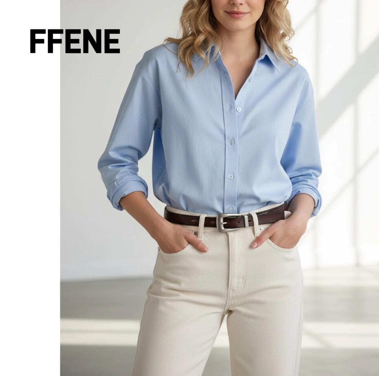 

New high-end leather belt for women, four seasons, versatile jeans, with luxurious accessories, genuine leather women's belt