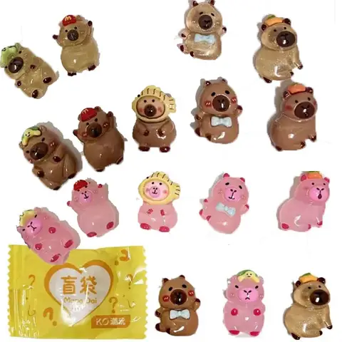 20PCS Capybara Surprise Blind Bags Small Gifts Independent Packaging Random for Birthday Party Favors Goodie Bags Pinata Fillers