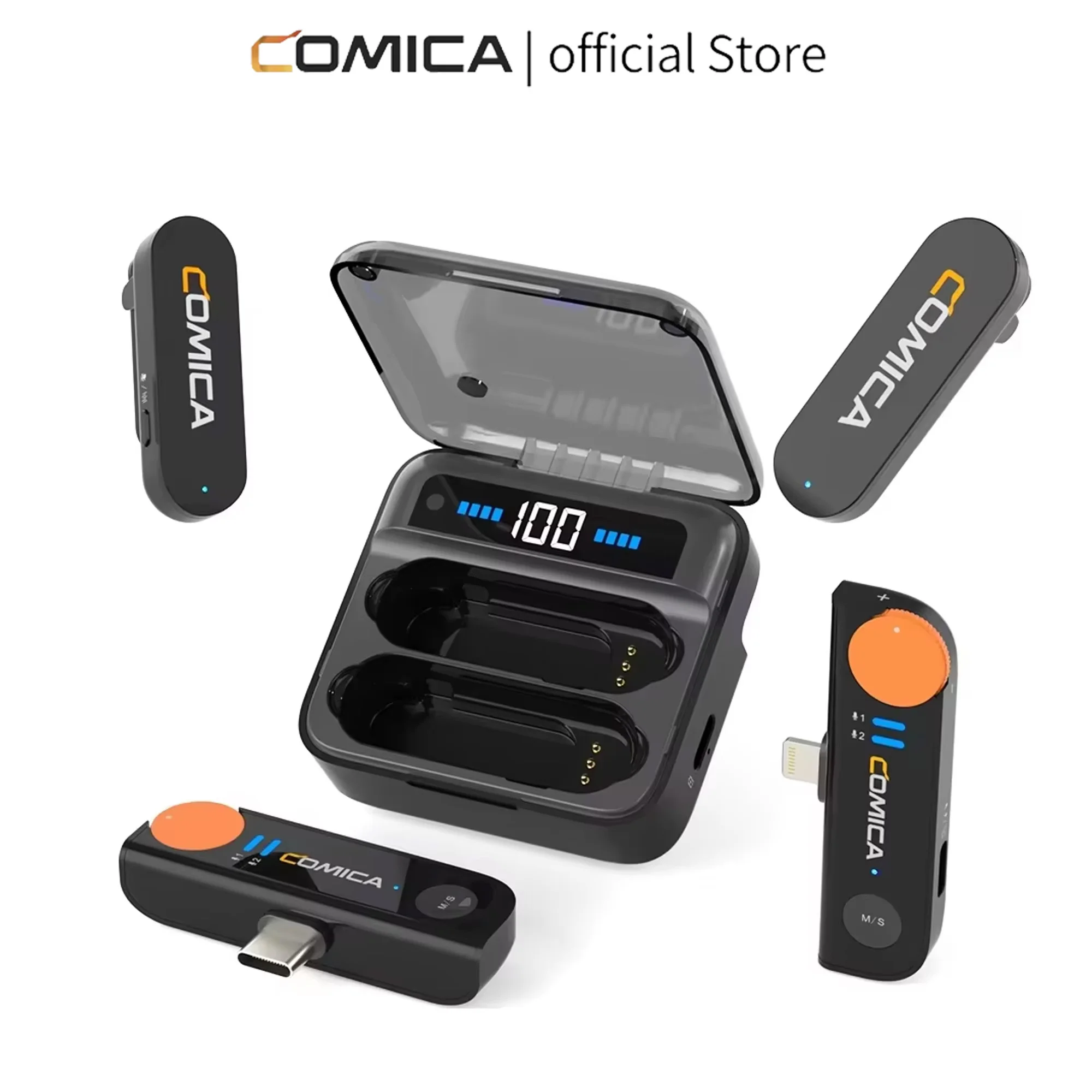 comica-vimo-s-24g-wireless-lavalier-microphone-with-charging-case-mfi-licensed-accessories-for-iphone-android-interview-mic