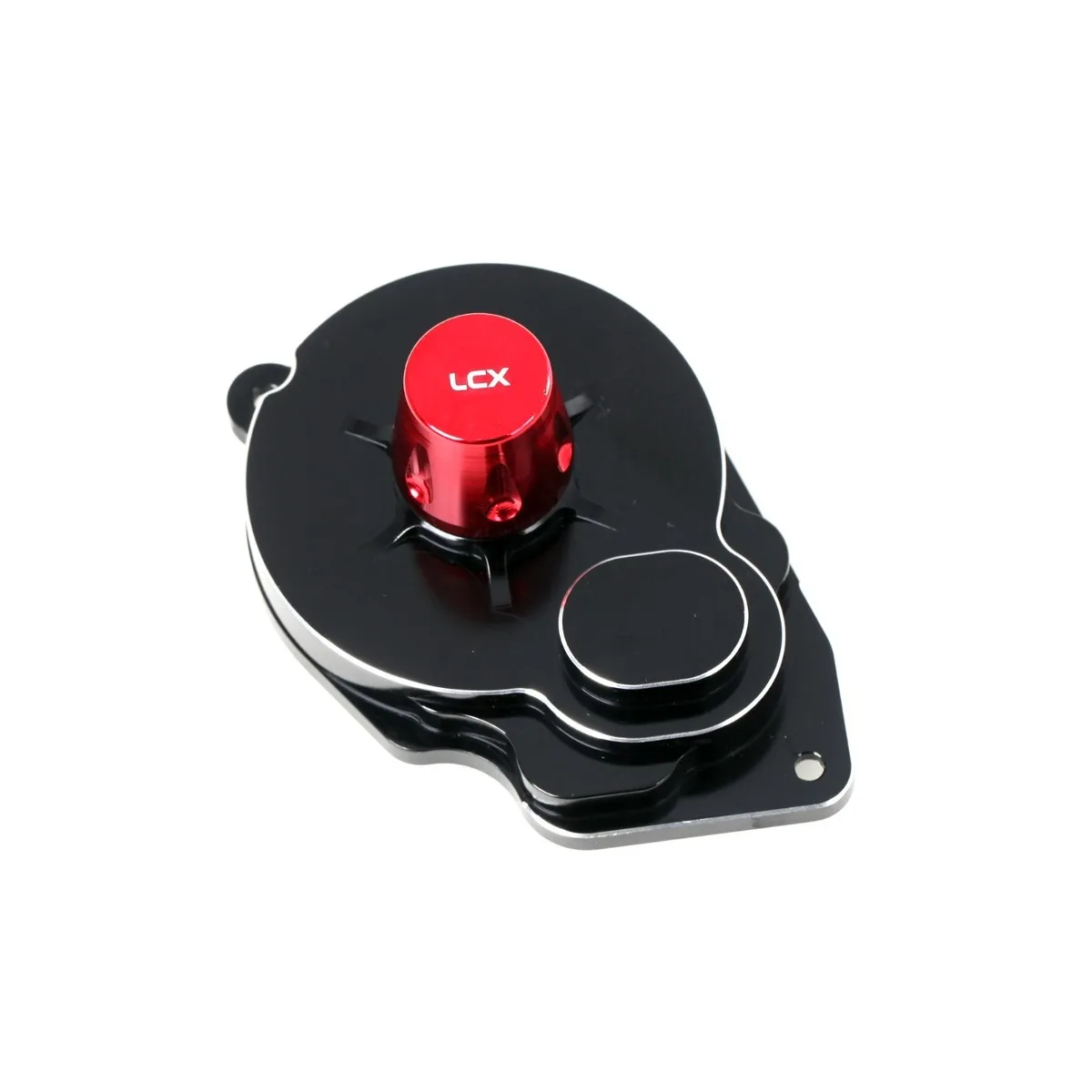 LCX Racing 1/10 RC الزاحف الألومنيوم نقل الإسكان علبة التروس غطاء ل LOSI 1/10 22S سبرينت ترقيات أجزاء الملحقات