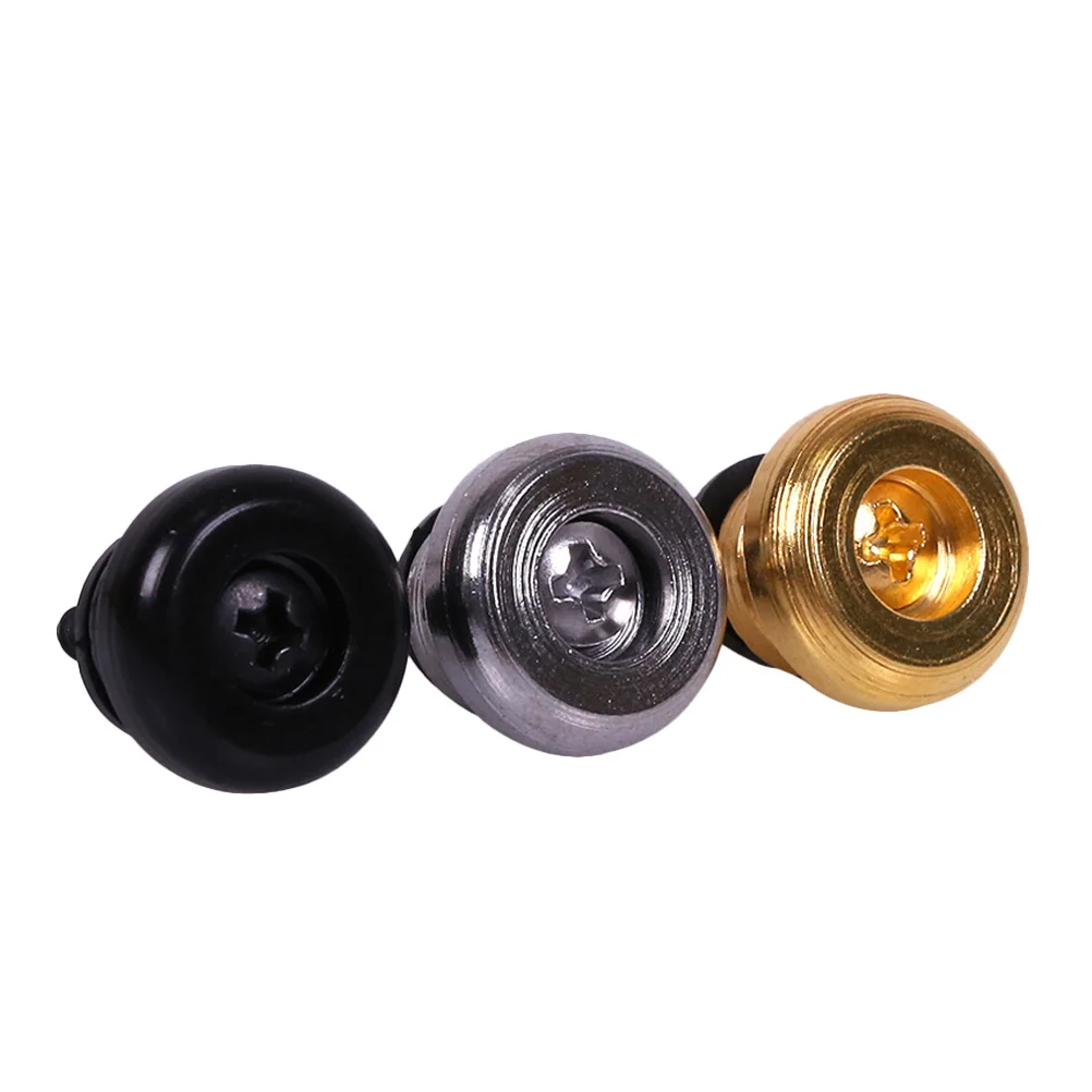 6 stuks gitaarbandsloten koperen metalen antislipgespen veilig voor vervangingsset voor elektrisch-akoestische basgitaar