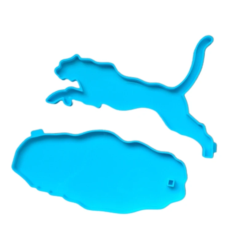 Trendy Running Molds Silicone Material Animal Ornaments Gifts for Adults